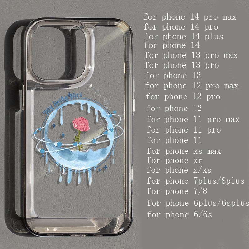 Ốp Điện Thoại TPU Mềm Trong Suốt Chống Sốc Cho IPhone 14 11 Pro Max 13 12 Pro XS Max X XR 7 8 6 6S Plus