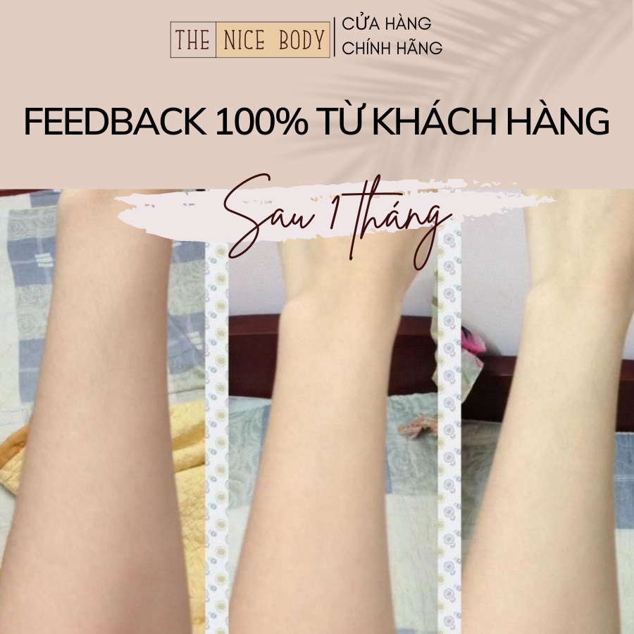 Kem Body Dưỡng Trắng Da Dạng Sữa Chứa 4% Alpha Arbutin Và 4% Kojic Acid Giúp Làm Trắng Toàn Thân The Nice Body | BigBuy360 - bigbuy360.vn