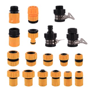 12 / 16 / 20 / 25mm Đầu nối nhanh Sửa chữa ống nước Khớp nối 1 / 2 "3 / 4" Chặn nước Khớp nối vòi nối vòi nối sân vườn