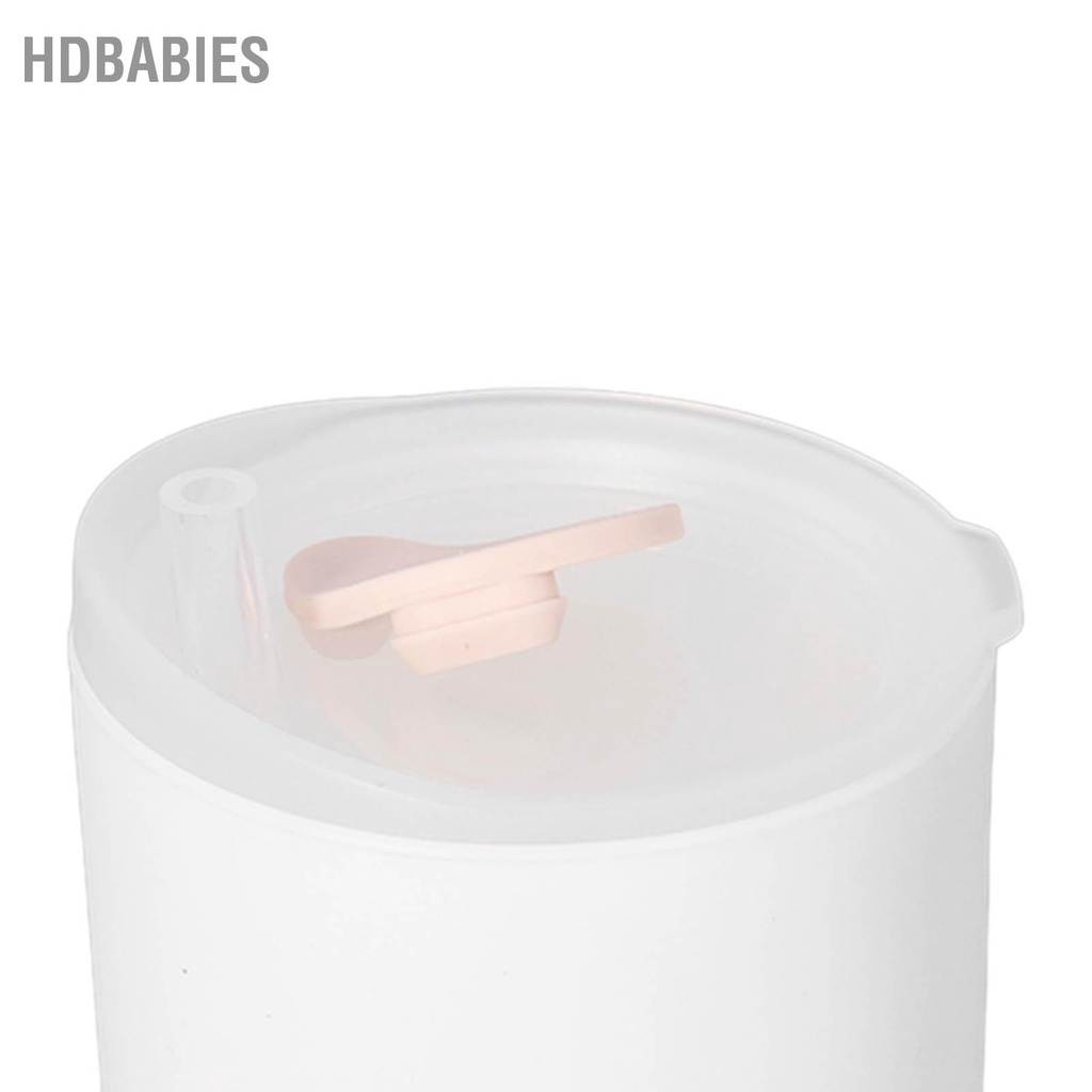 HDbabies Cốc tập cho bé có nắp mềm học Thân thiện với da Dụng cụ chuyển tiếp ổn định dành trẻ mới biết đi