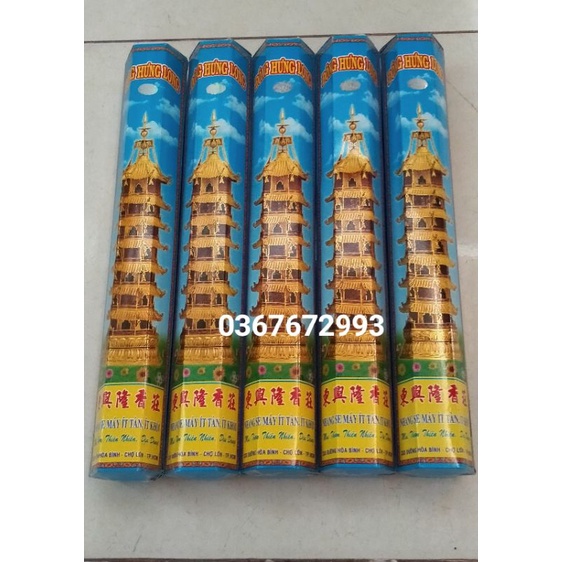 Nhang thơm ống lục giác hình tháp đặc biệt