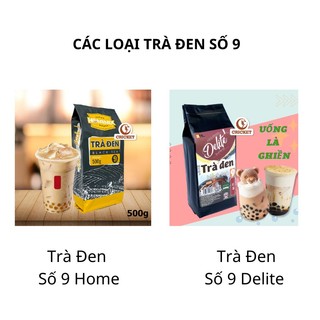 Combo Trà Sữa Trân Châu Đài Loan ( Trân Châu Đen Douxian + Trà + Bột Sữa + Đường Đen Đài Loan) - CRICKET
