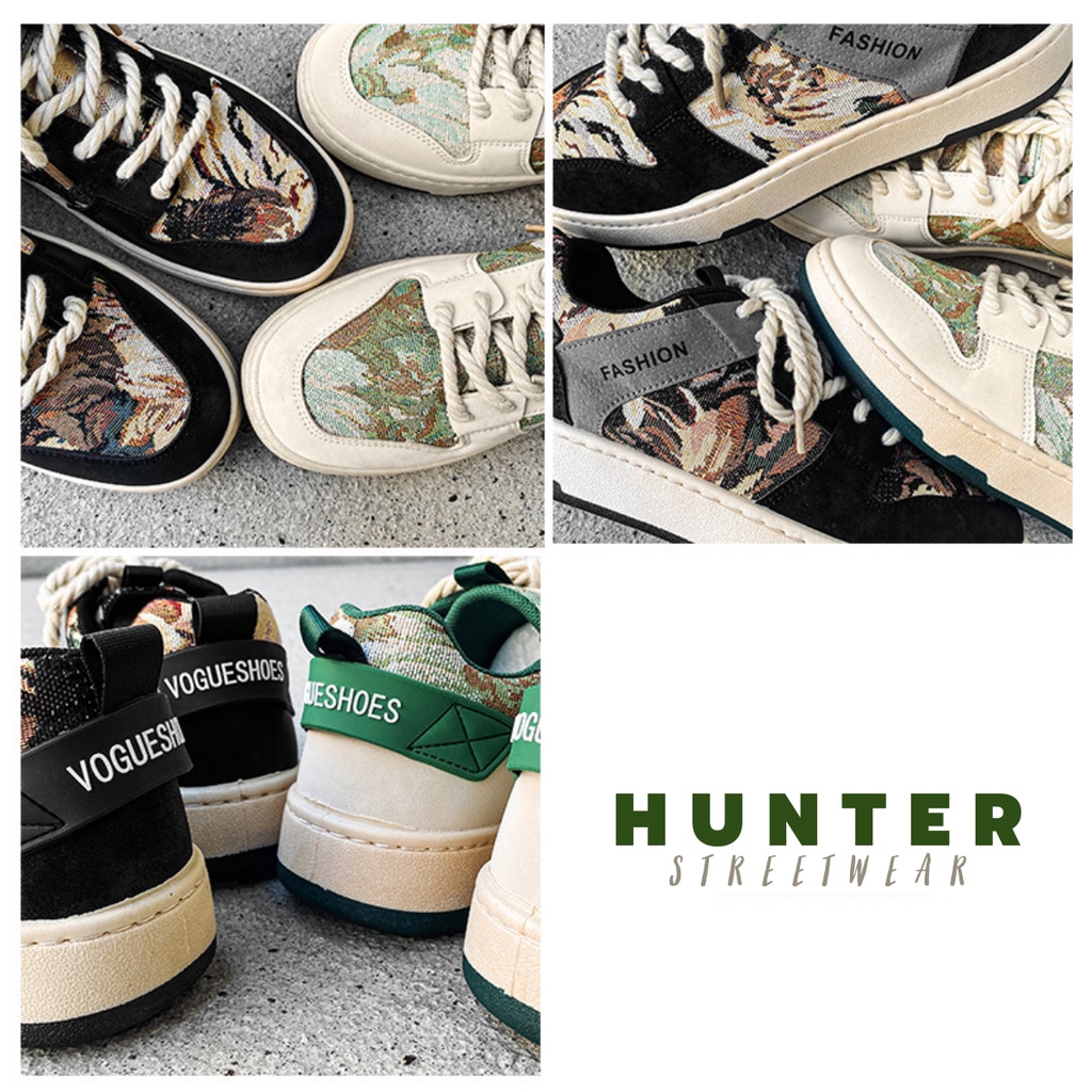 Giày NAM Đế khâu chắc chắn - Hoạ tiết Châu Âu size 39 - 44 - Êm ái - 3 Màu