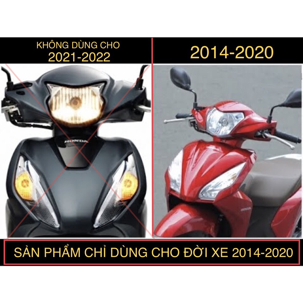 MẶT NẠ CHẾ GIẢ Ý DÙNG CHO ĐỜI XE VISION 2014 2015 2016 2017 2018 2019 2020