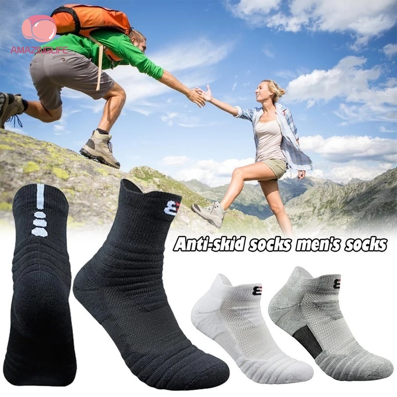 Đôi Vớ Thể Thao Chất Liệu Cotton Năng Động Cho Nam
