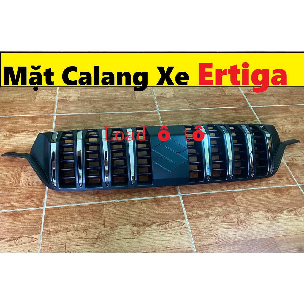 Mặt Calang Thay Thế Xe Suzuki Ertiga 2022-2019 Mẫu Đen Viền Chỉ Inox Trắng Cao Cấp