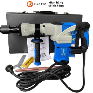  Máy Chuyên Đục Bê tông KINGPRO 17 Ly 1800W 17-35mm+Tặng Mũi Đục Chuyên Dụng Đồng