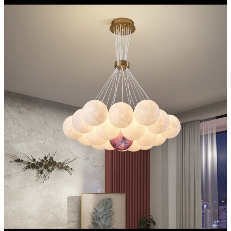 Bộ đèn thả hình CHÙM BÓNG BAY 13bóng