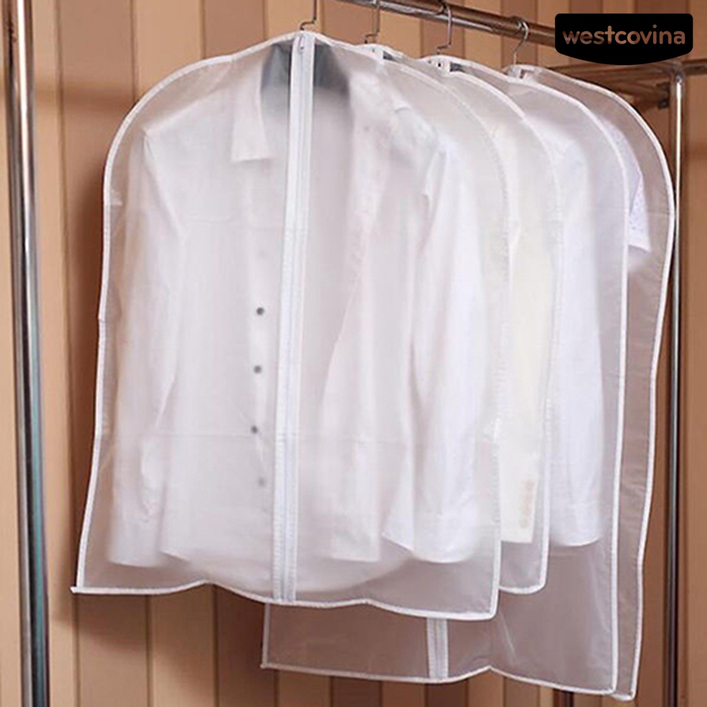 [WEST]⚘Túi Bọc Áo Khoác Chống Bụi Có Thể Gấp Gọn Tiện Dụng Cho Gia Đình