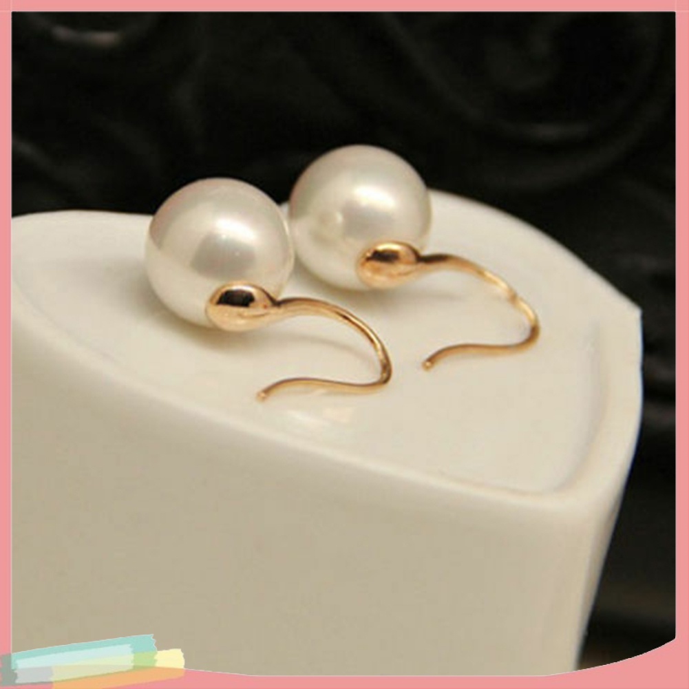 Cặp bông tai mini đính ngọc trai giả sang trọng cho nữ