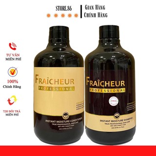 Dầu Gội Fraicheur dưỡng ẩm phục hồi mềm mượt, ngăn gàu, chống gẫy rụng tóc hương nước hoa sang