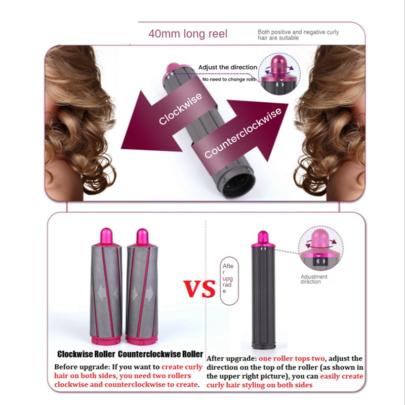 Máy Sấy Tóc Xoăn Tự Động 40MM Chuyên Dụng Cho Dyson