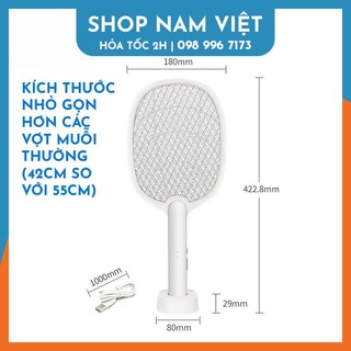 Vợt Muỗi MINI Kiêm Đèn Bắt Muỗi