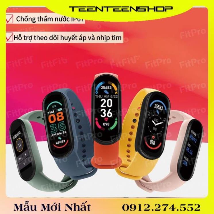 Đồng hồ thông minh M6 theo dõi sức khỏe, tập thể dục và đo nhịp tim giá rẻ