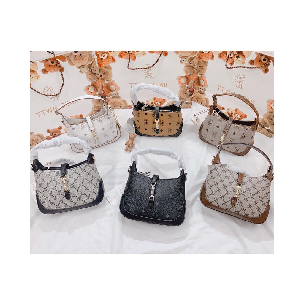 [HÀNG MỚI VỀ] TÚI CẦM TAY CÓ NÚT KHOÁ CHÍNH HÃNG TTWN BEAR - PICK UP TRỰC TIẾP TẠI STORE THÁI - SẴN SHIP HOẢ TỐC