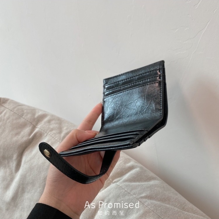 Ví đựng thẻ tiền 2 trong 1 mini Juny nữ da basic 22S