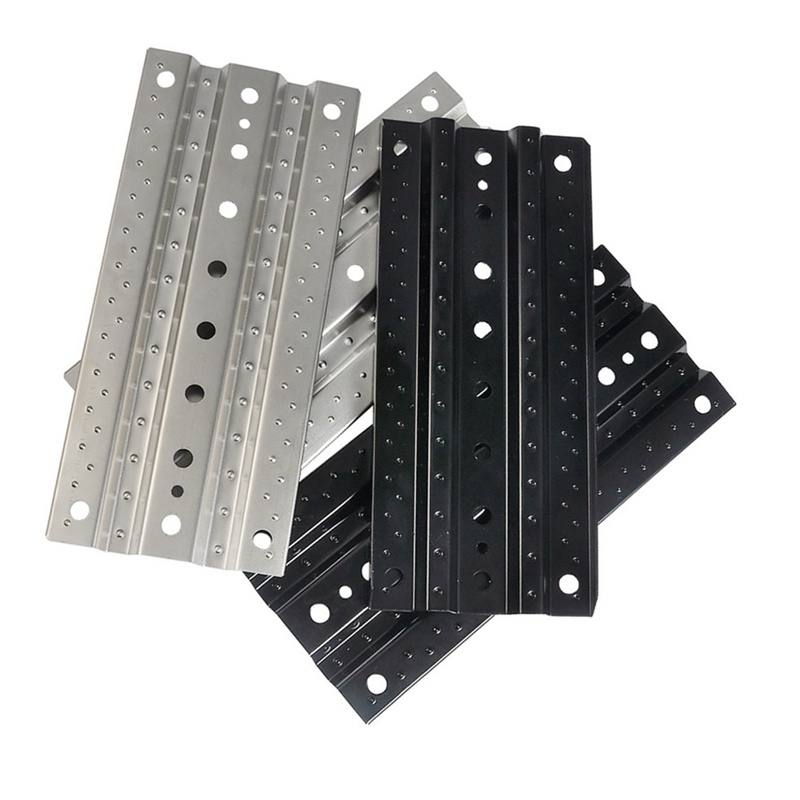 Set 2 Phụ Kiện Thang Kim Loại Màu Đen Cho Xe Điều Khiển Từ Xa Axial SCX10 Traxxas TRX4 1 / 10