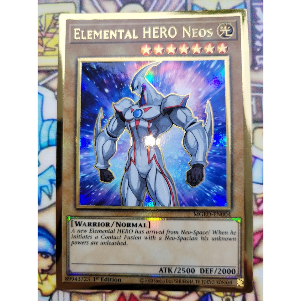 Thẻ bài Yugioh - TCG - Elemental HERO Neos / MGED-EN004