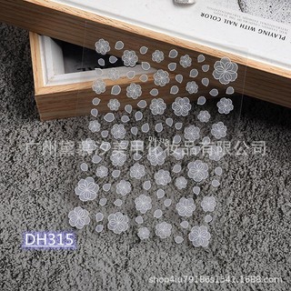 Sticker dán móng hoa nổi, miếng dán móng