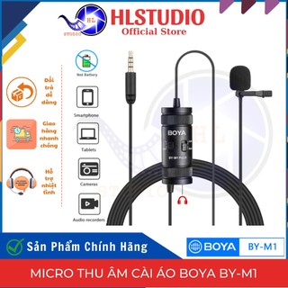 Micro thu âm cài áo boya by-m1