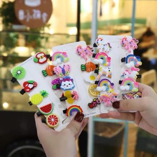 Set 10 kẹp tóc mái đáng yêu cho bé