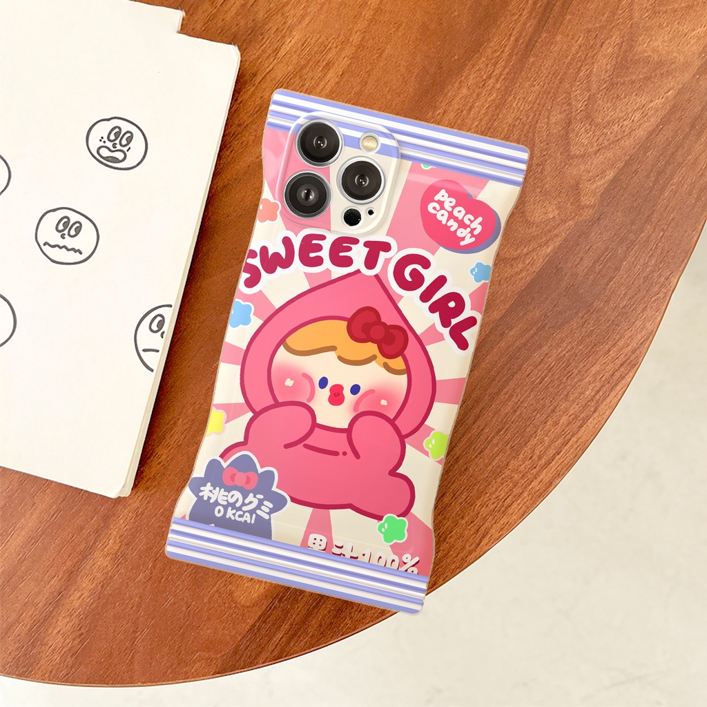 Ốp lưng iphone vỏ kẹo Peach Girl 6/6plus/6s/6splus/7/7plus/8/8plus/x/xr/xs/11/12/13/14/pro/max/plus/promax
