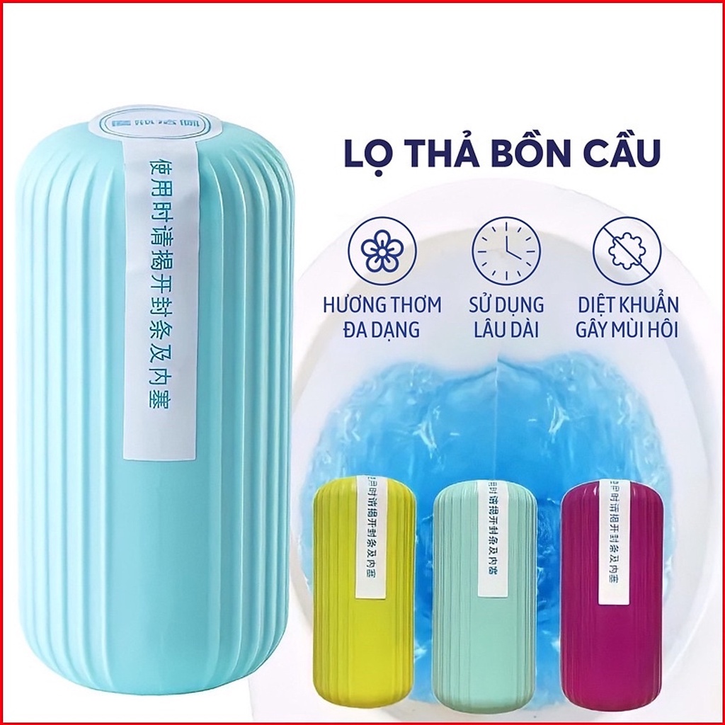 Lọ Thả Bồn Cầu Mùi Thơm - Lọ Tẩy Bồn Cầu Diệt Khuẩn Khử Mùi Cao Cấp Tiện Ích