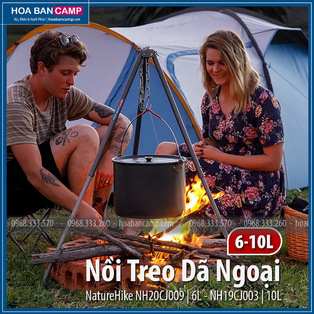 Nồi Treo Dã Ngoại NatureHike NH20CJ009 | 6L – NH19CJ003 | 10L