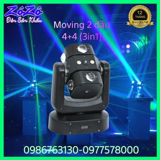 Đèn moving 4+4 ,đèn sân khấu mới nhất