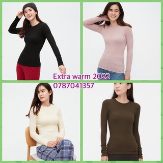 mẫu 2022 (dòng extra warm) áo giữ nhiệt nữ Uniqlo dòng extra warm ấm hơn dòng thường (nội địa Nhật có bill)