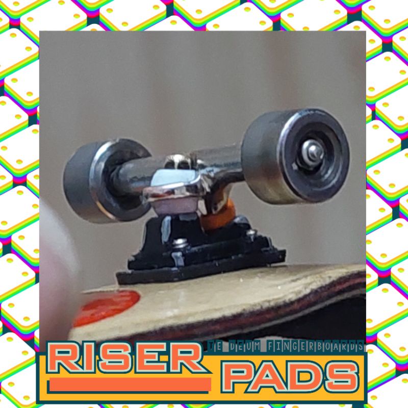 Ván trượt ngón tay - Riser Pads - Te Deum Fingerboard