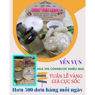 Yến tinh chế sợi ngắn @ 9 viên yến 27gam - bibi yen nest phú yên
