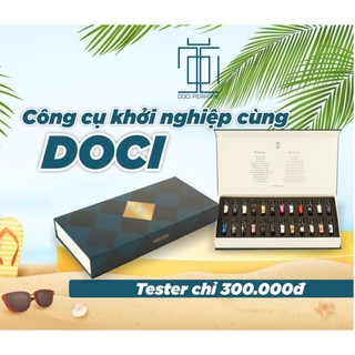 set 5 dầu thơm chiết mini Dociperfum 2ml[hàng mẫu]