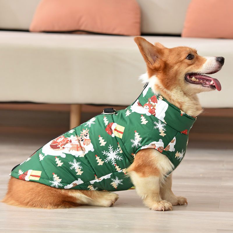 Áo Thun Cotton Dày Dặn Giữ Ấm Mùa Thu Đông Dành Cho Cún Cưng
