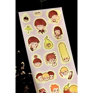 Sticker tấm Mob Psycho 100