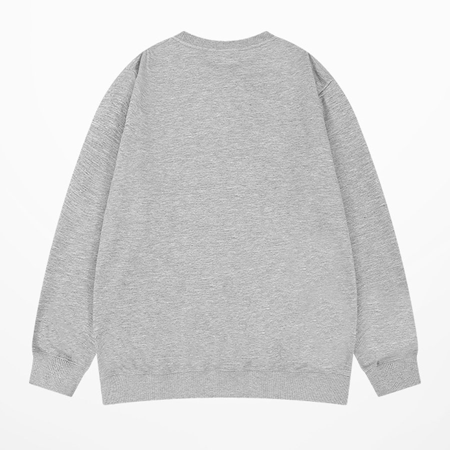 Áo Sweater nữ, Áo thu đông nữ nỉ lót bông Brooklyn form rộng unisex basic dễ phối đồ, phong cách Hàn Quốc  AO039