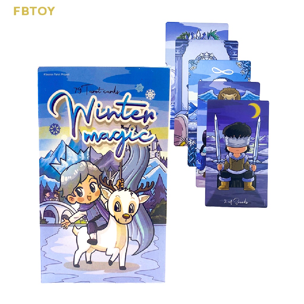 Bộ Bài Tarot Mùa Đông 12 * 7CM