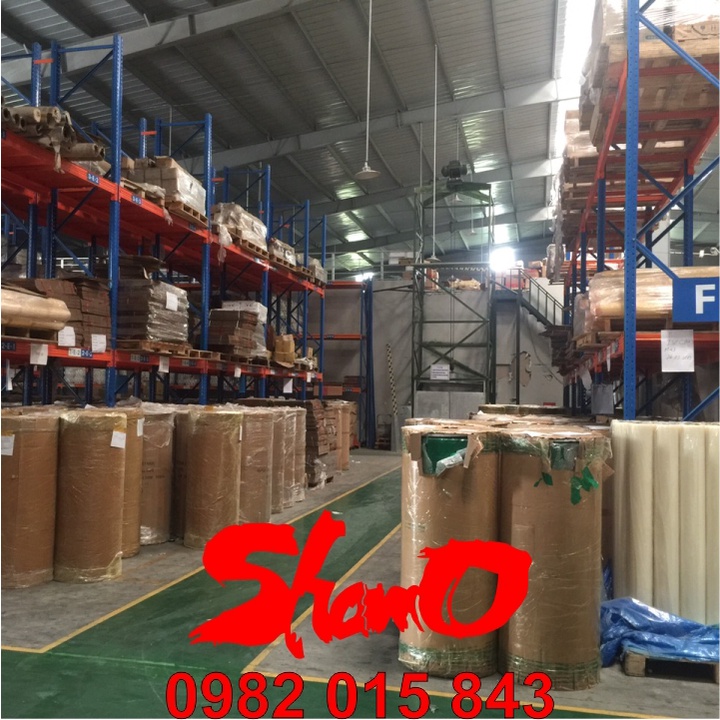 Băng keo xanh dương  – Băng dính xanh trơn OPP chuyên dùng trong đóng gáy sổ sách và đóng gói cod