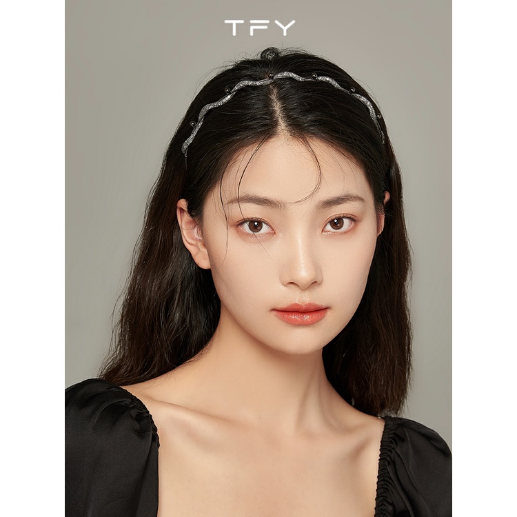 Cài tóc phong cách hàn quốc cho nữ, băng đô dễ thương đính ngọc