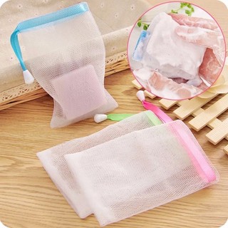 Túi lưới túi lưới tạo bọt xà bông, túi tạo bọt xà bông tắm 9*15cm