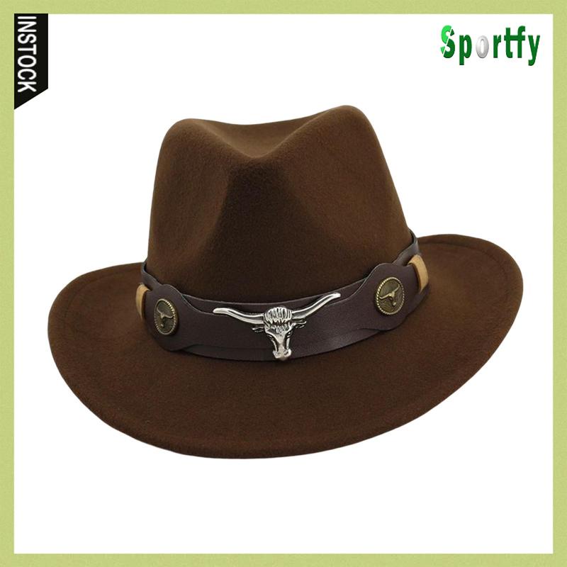 Nón Cao Bồi Rộng Vành lzdxwcke1 Cho Nam Nữ