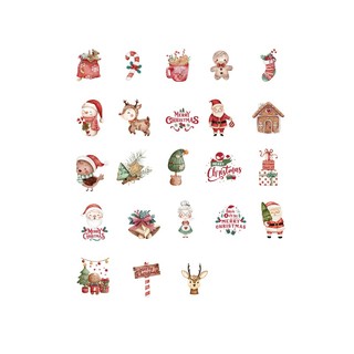 46 Sticker Dán Trang Trí Giáng Sinh