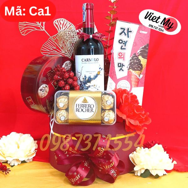 Trụ tròn lên set quà Tết - giá rẻ nhất có giao Hỏa Tốc