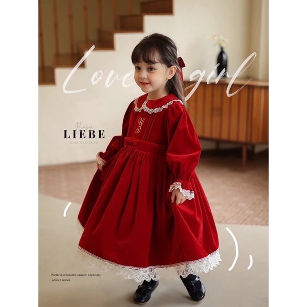 Váy nhung Liebe