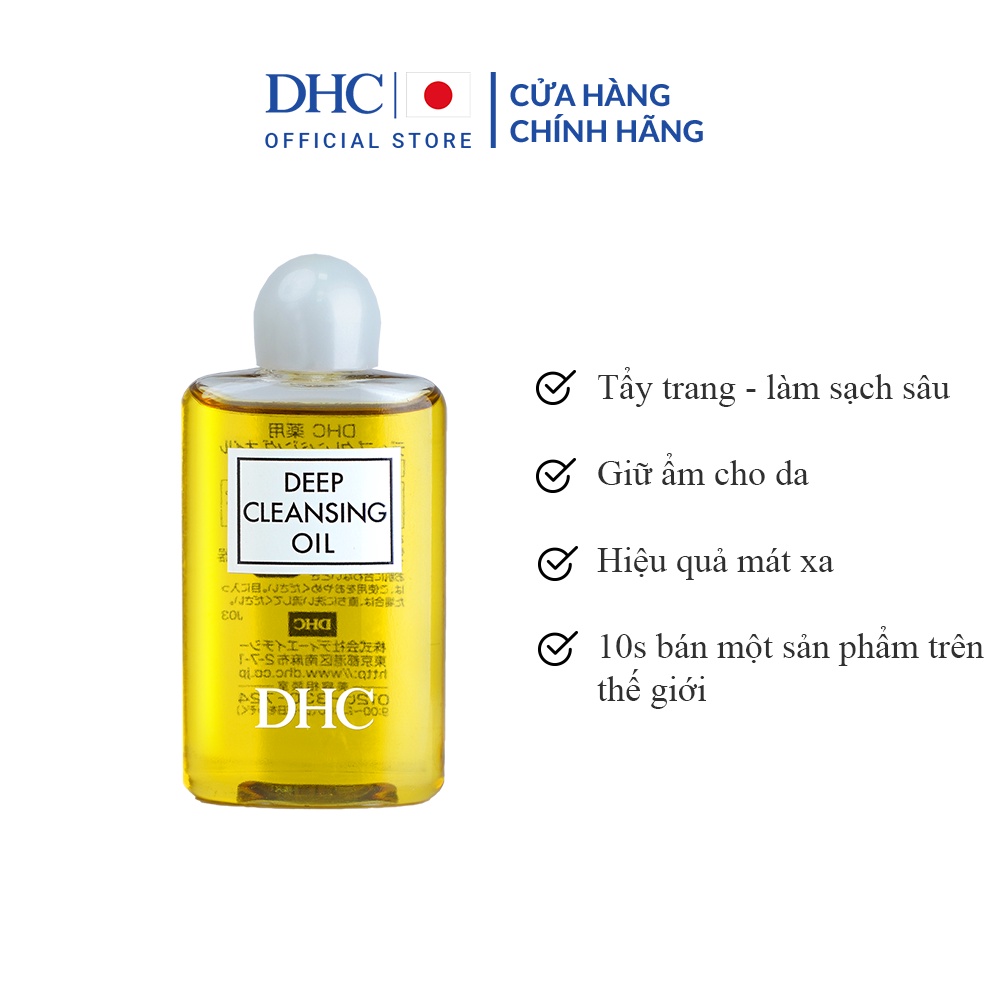 Dầu tẩy trang Olive DHC Deep Cleansing Oil 20 ml