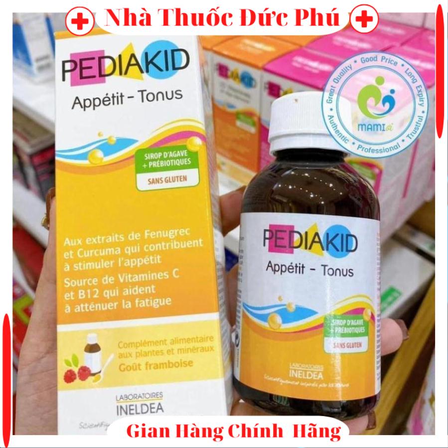 Vitamin cho bé (125ml) giúp ăn ngon, giảm biếng ăn cho trẻ 6 tháng tuổi trở lên Pediakid Appétit Tonus, Pháp h h b .