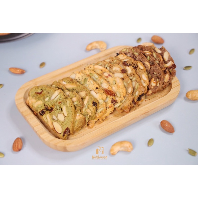 Biscosti Siêu Hạt [hộp 300g - gói 500g]