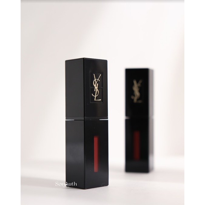 Son kem YSL Rouge Pur Couture Vinyl Cream Creamy Lip Stain - 416 Psychedelic Chili