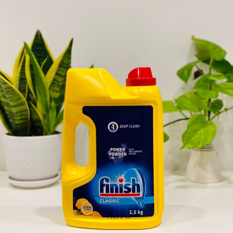 Muối rửa bát Finish 4kg, Finish salt 1.5kg, Muối Finish 1.2kg, muối làm mềm nước Finish cho máy rửa bát chén 3kg
