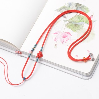 Vòng cổ dây thừng thắt nút ruyi thanh lịch làm bằng thủ công